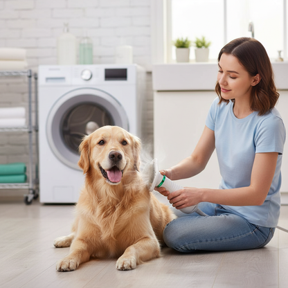 Cepillo Y Secador De Mascotas 2 En 1